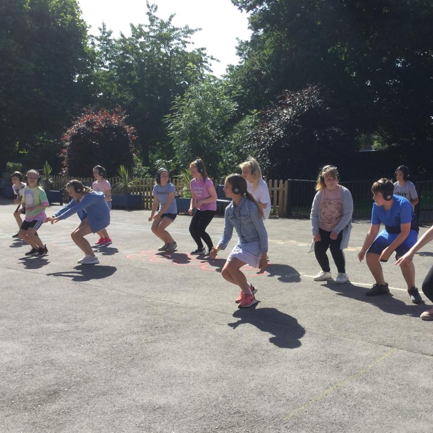 y6 silent disco